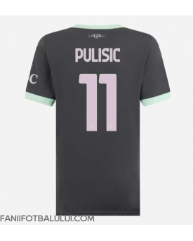 AC Milan Christian Pulisic #11 Tricou Fotbal Replică 2024-25 Femei Treilea